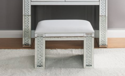 Nysa Rectangular Armless Stool