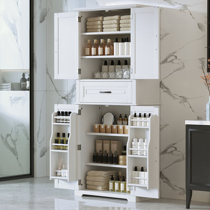 Bathroom Storage Cabinet With Multifunctional Storage Space