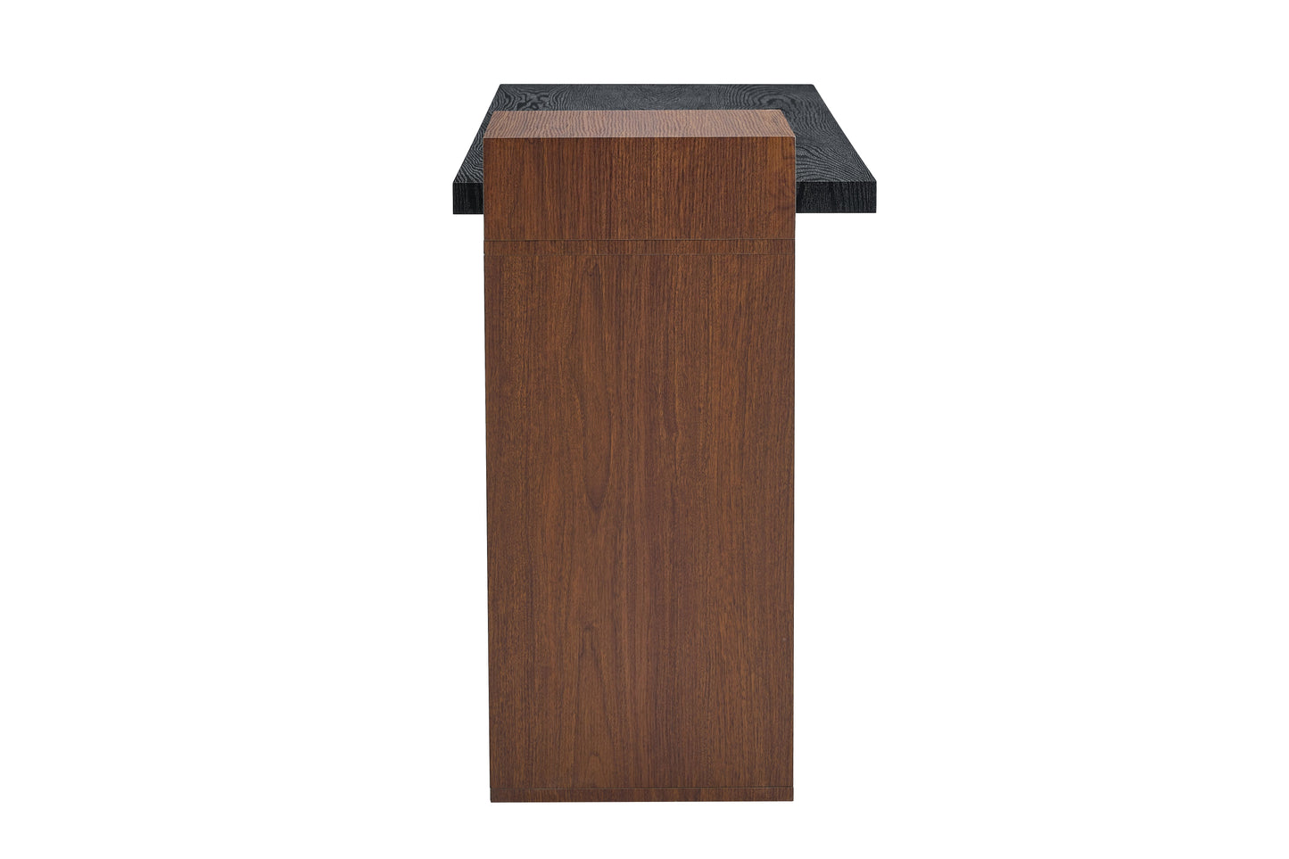 Modern Two-Tone Sofa Side Table