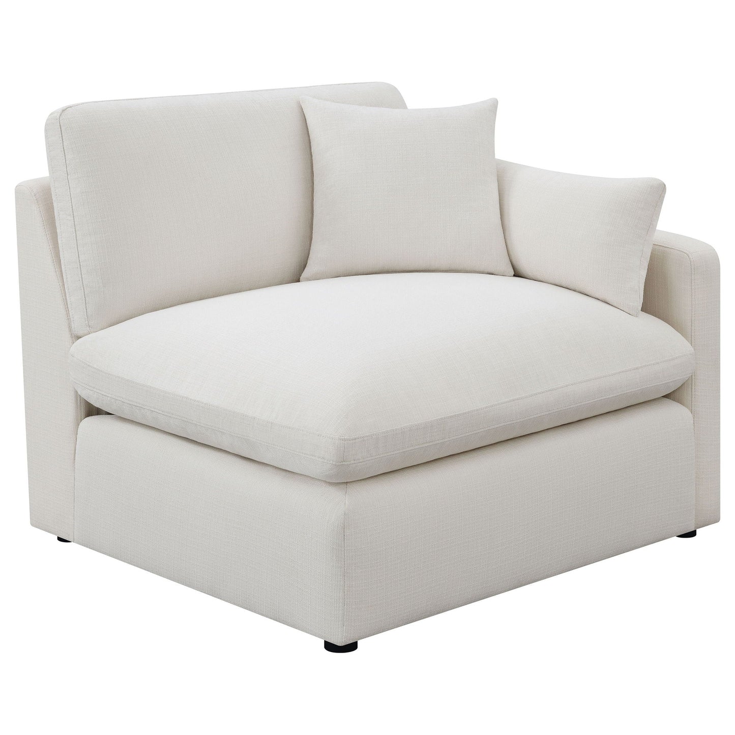 Greeley - 6 Piece Upholstered Modular Sectional Sofa - Ivory