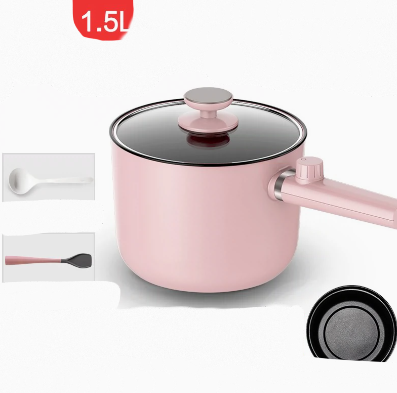 Mini Electric Hot Pot for Portable Cooking - Compact Plug-in Household Cooker