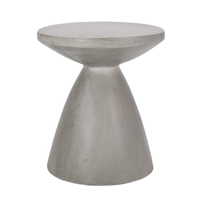 Outdoor Lightweight Concrete Side Table