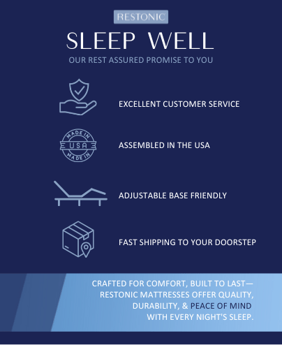 Restonic ComfortCare Hybrid Restful Nights Firm Twin Extra Long Mattress