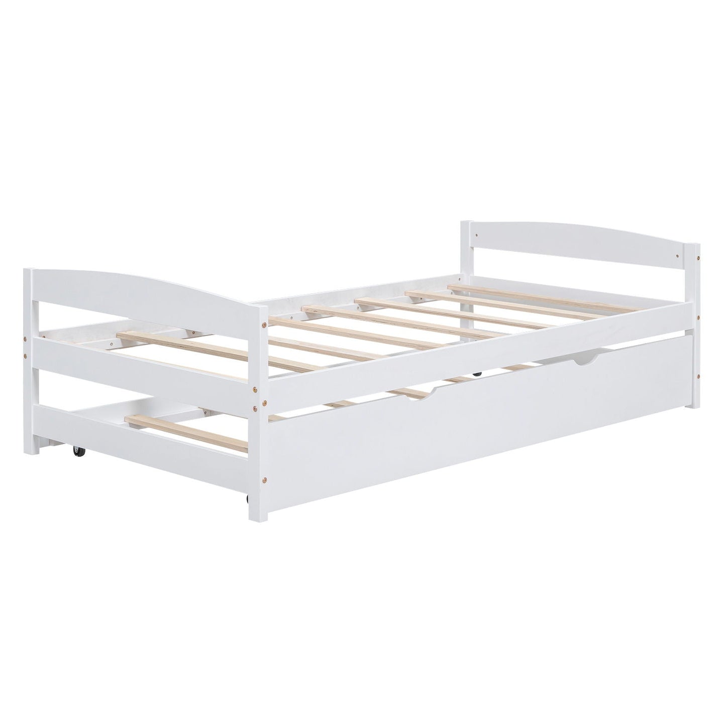 Platform Bed With Trundle