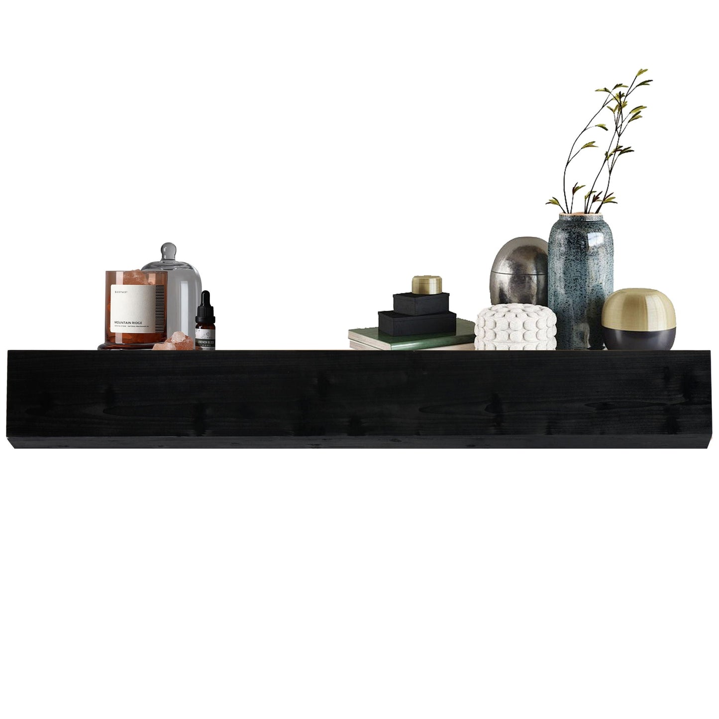 Fireplace Mantel Floating Shelf For Home Decor