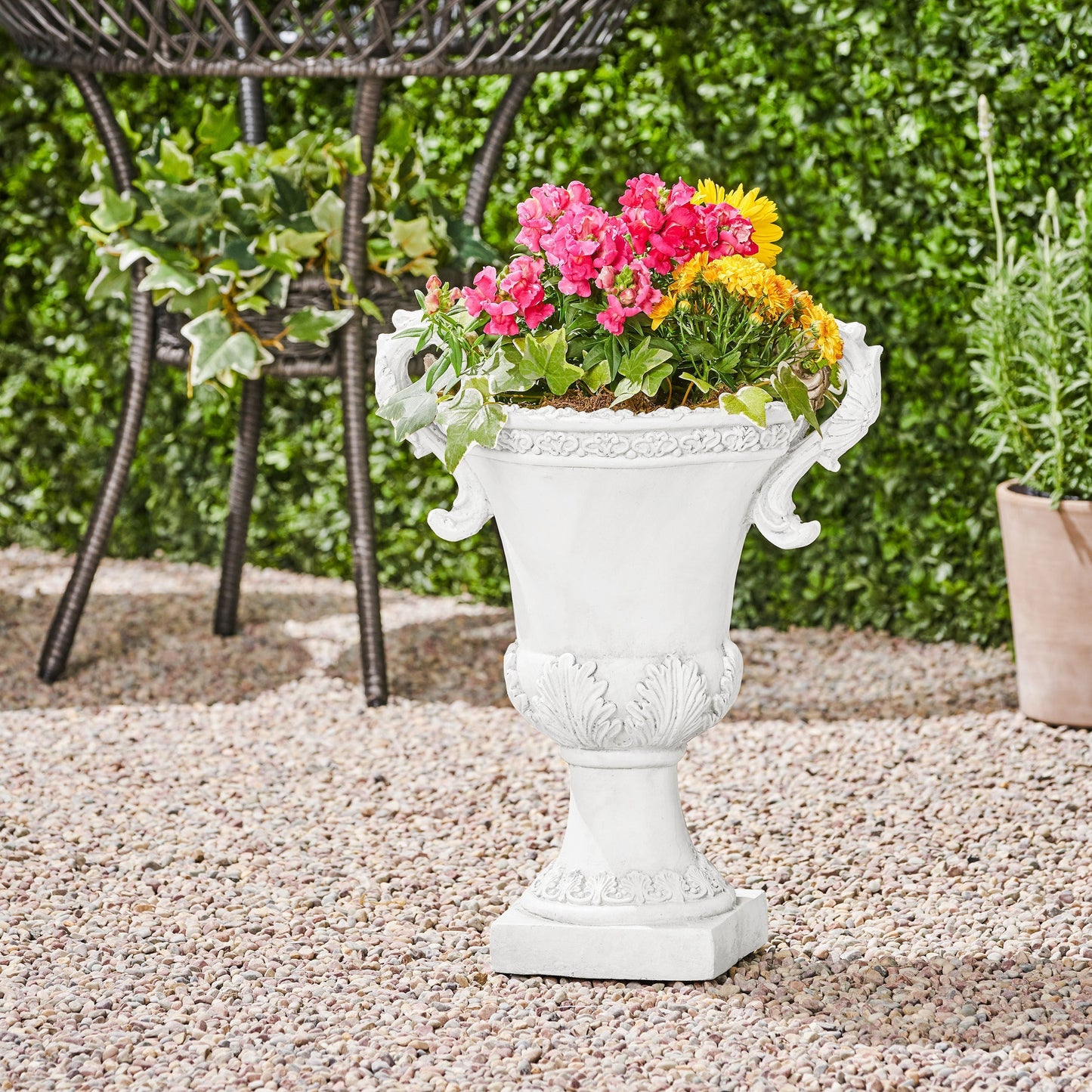 Roman Style MGO Garden Urn Planter