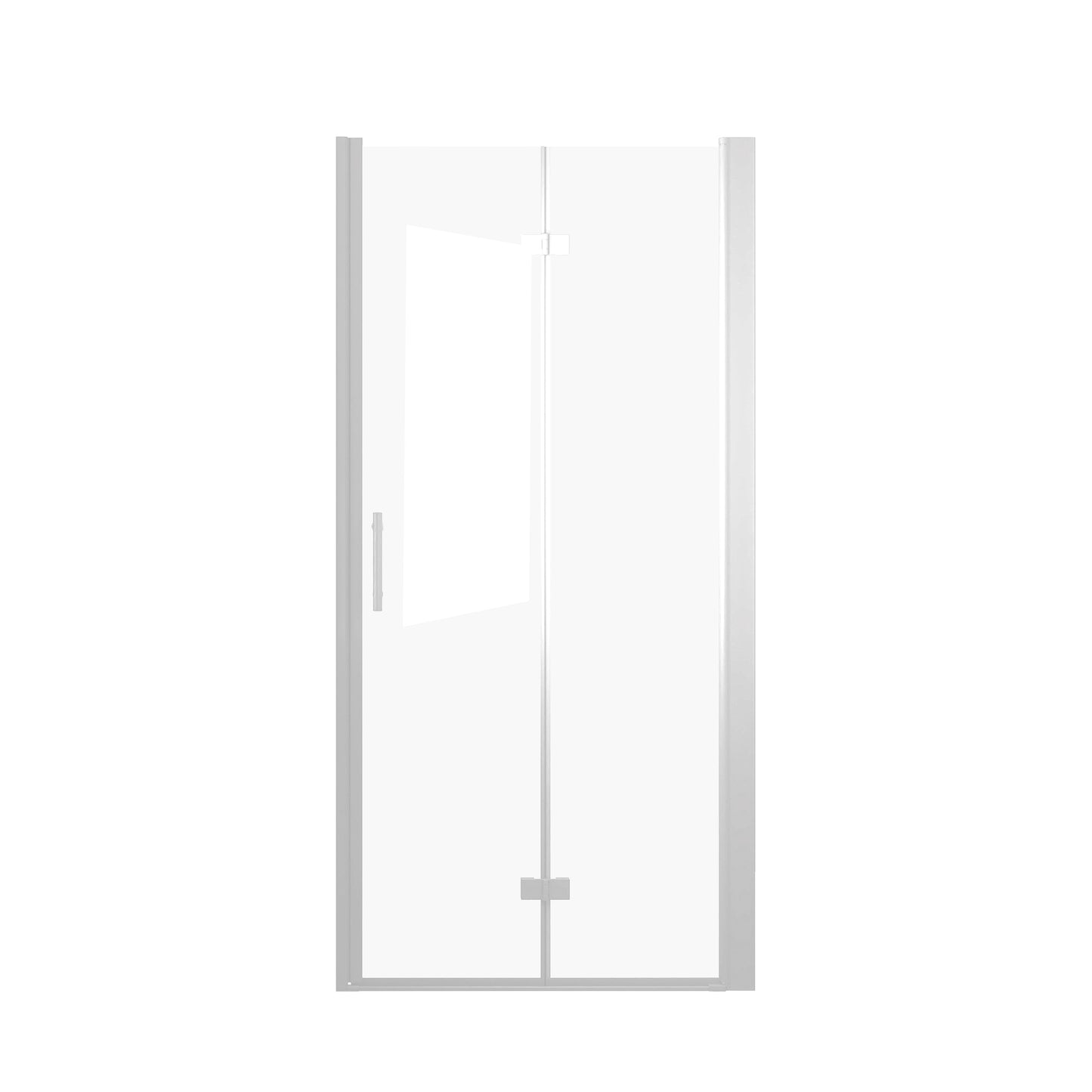 29-28" x 72" Bifold Shower Door, 1/4" (6mm) Tempered Glass
