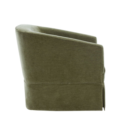Elm - Skirted Swivel Chair