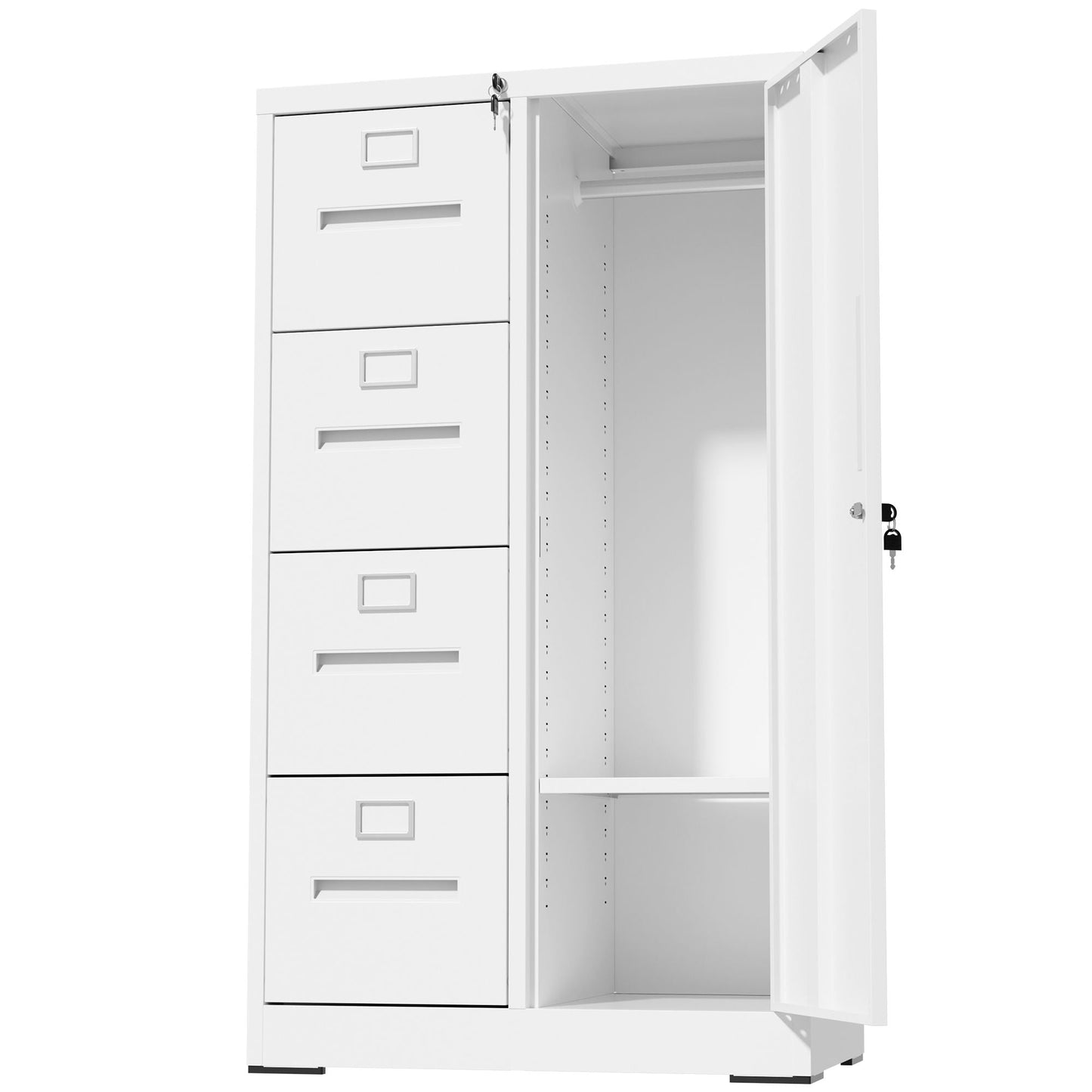 Storage Vertical Filing Cabinet With Lock