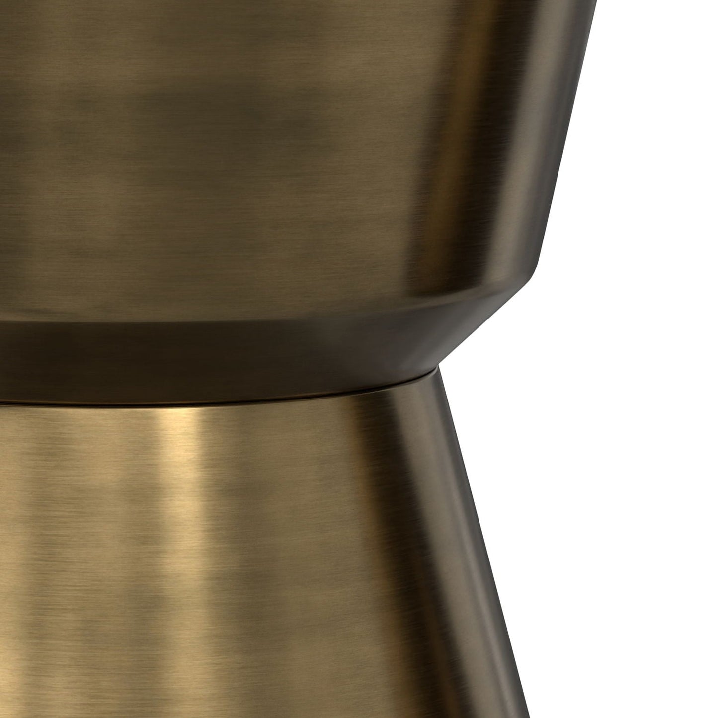 Allegra - Side Table - Antique Brass