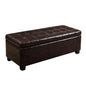 Elegant Tufted Storage Ottoman Bench