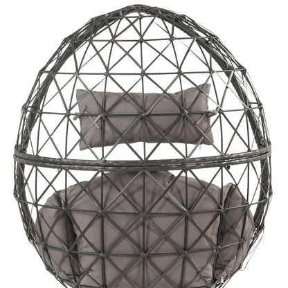 Aeven - Patio Lounge Chair - Light Gray