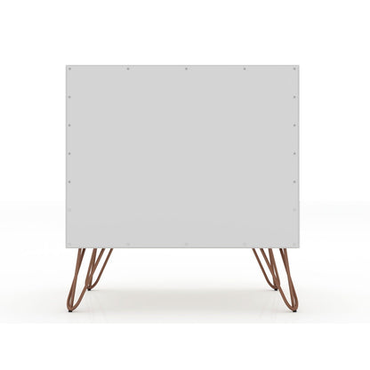 Rockefeller - Nightstand With 2 Drawers - White