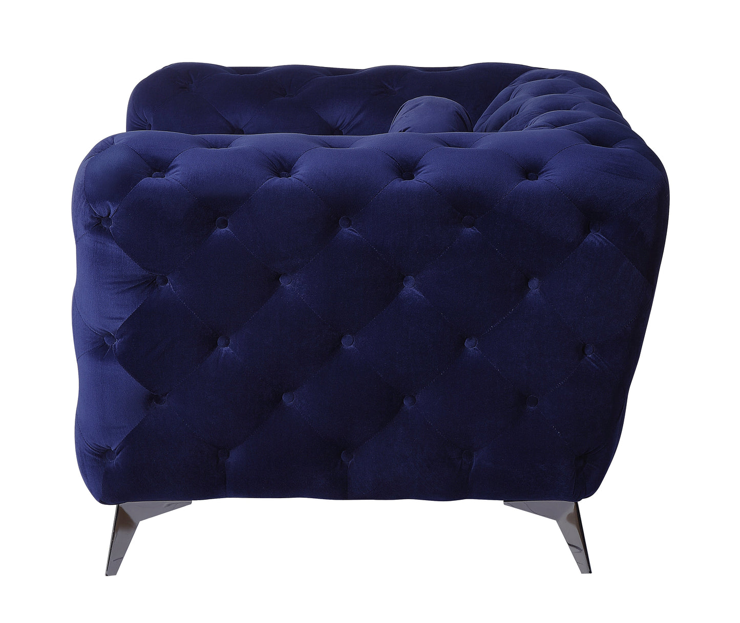 Atronia Blue Velvet Sofa