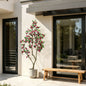 7Ft Artificial Bougainvillea Tree with Realistic Rose