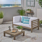 Oana - 3 Piece Loveseat Set With Coffee Table