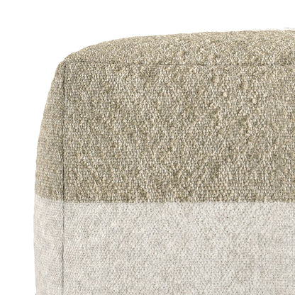 Clay - Square Pouf, Upholstered