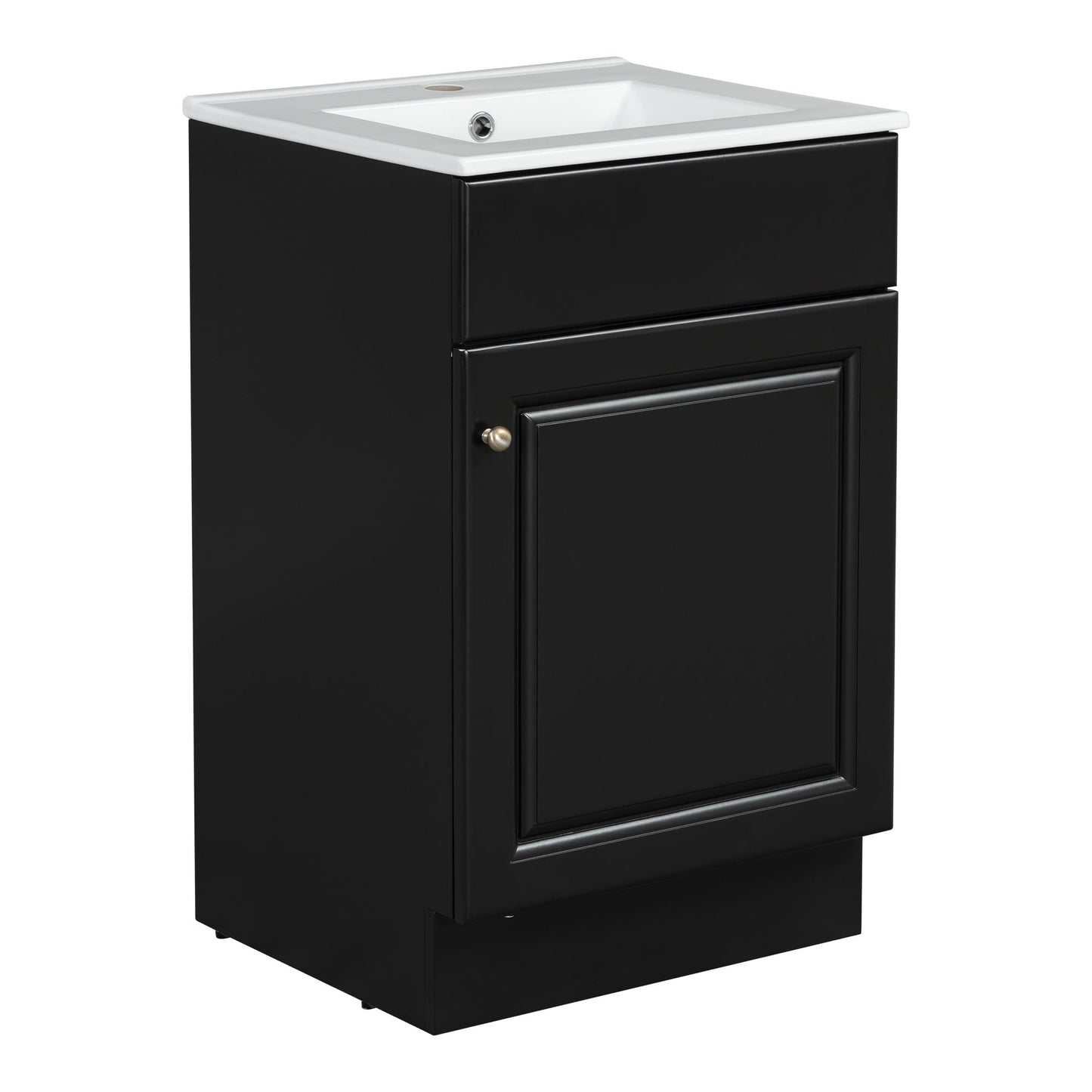 Bathroom Vanity With Sink, Cabinet With Adjustable Shelf
