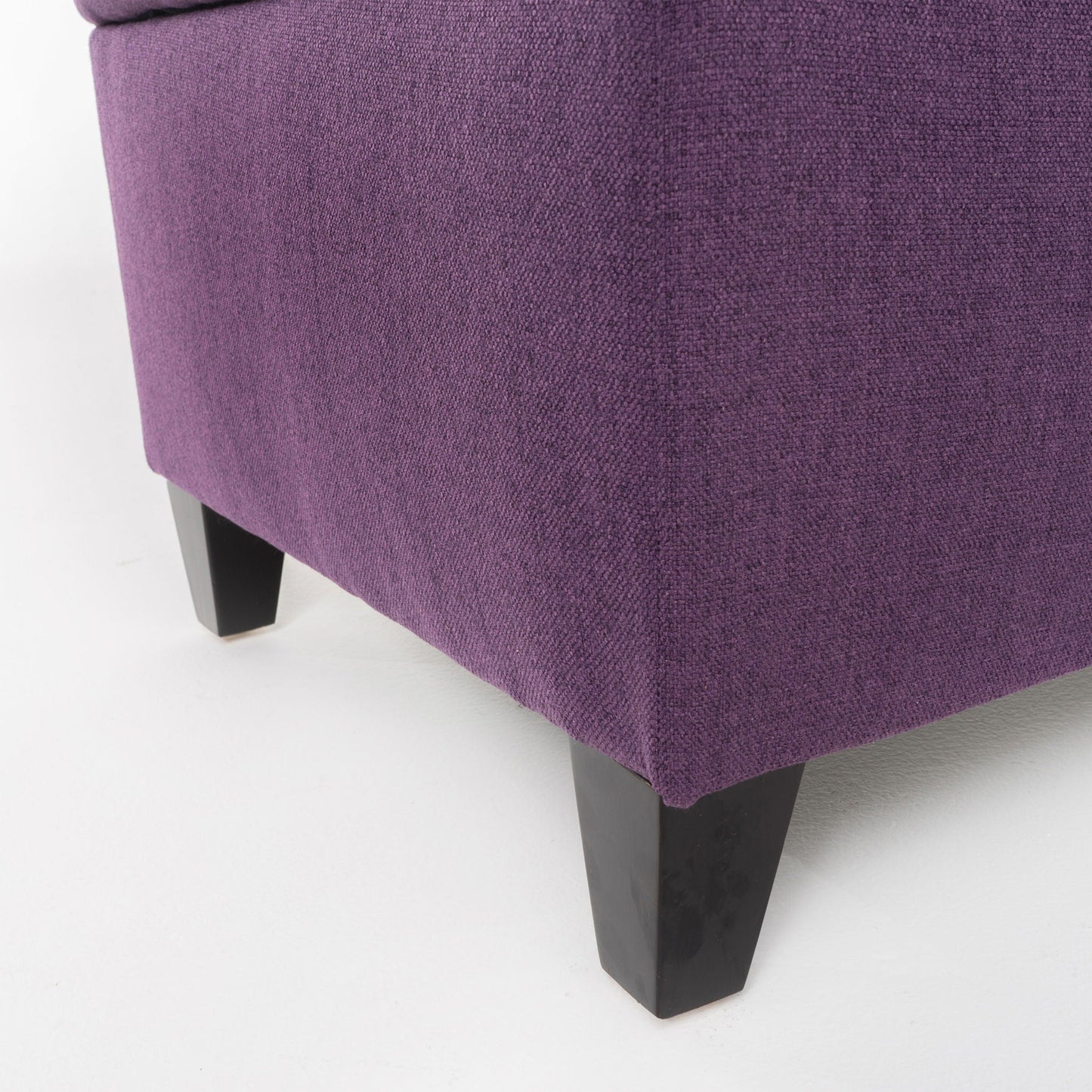 Juliana Storage Ottoman With Birch Legs