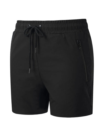 Men’s Plus Active Drawstring Shorts with Pockets
