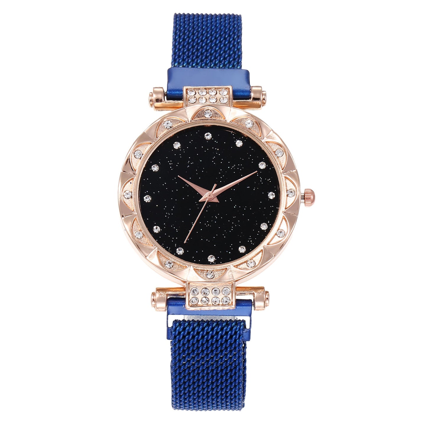 Magnetic Strap Set Womens Quartz Wristwatch