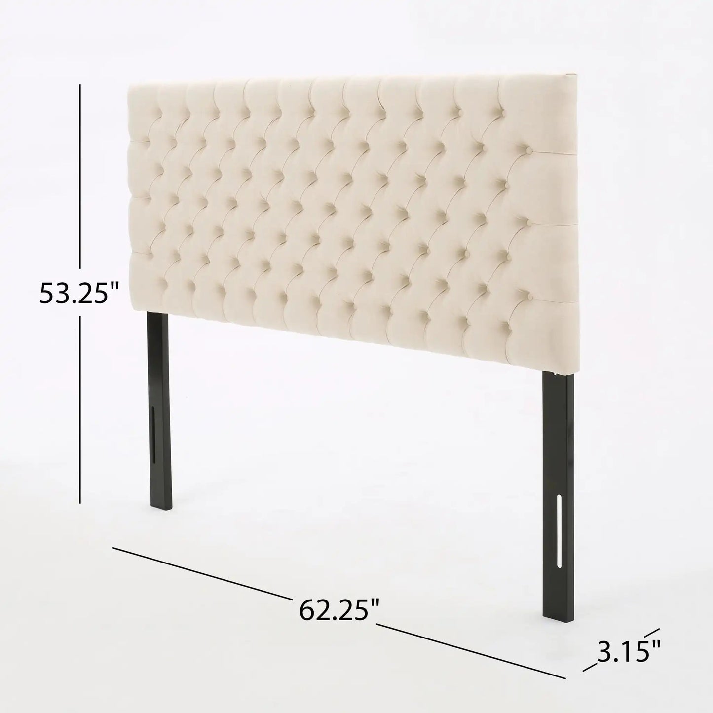 Annecy Contemporary Upholstered Headboard