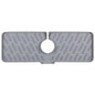 Silicone Faucet Mat Kitchen Sink Splash Guard Drain Mat Drying Pad Kitchen Mat Bathroom Drip Catcher