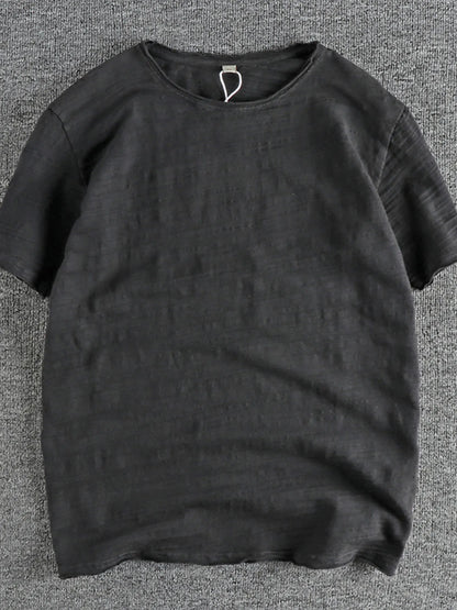 Men's Round Neck Short Sleeve T-Shirt