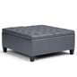 Harrison - Upholstered Coffee Table Storage Ottoman