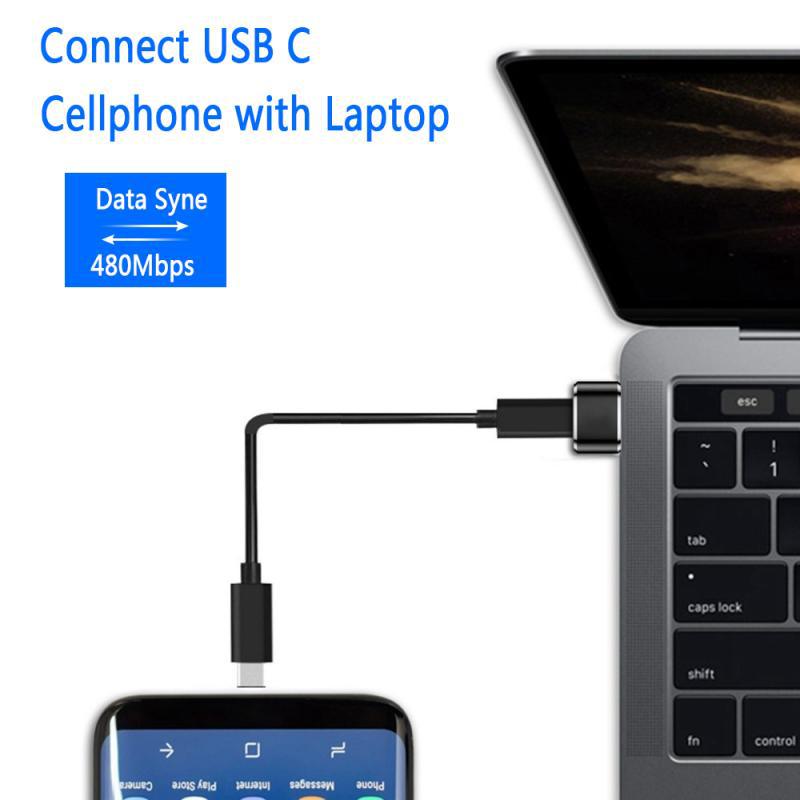 TYPE-C OTG Adapter TYPE-C To USB20 Metal Casing Type-C Adapter