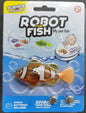 Pet Fish Simulation Light-Activated Clownfish Bathing And Splashing Toy