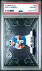 Graded 2024 Panini Mosaic Malik Nabers #284 Rookie RC Football Card PSA 10 Gem Mint