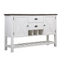 2 Drawer Server - Brown