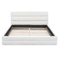 Upholstered Platform Bed With Headboard