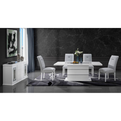 Ariya - Buffet With Clear Glass Inlay