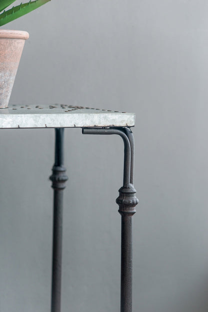 Set of 3 Gilbert Nesting Tables Metal Plant Stand