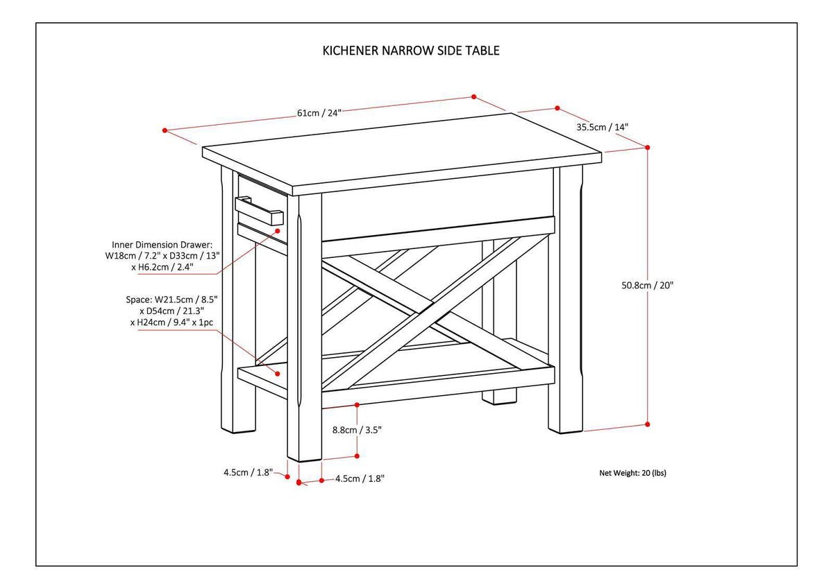 Kitchener - Handcrafted Table
