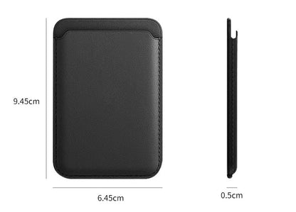 Applicable to Apple 15Magsafe magnetic card bag iPhone mobile phone card bag card holder PU magnetic suction