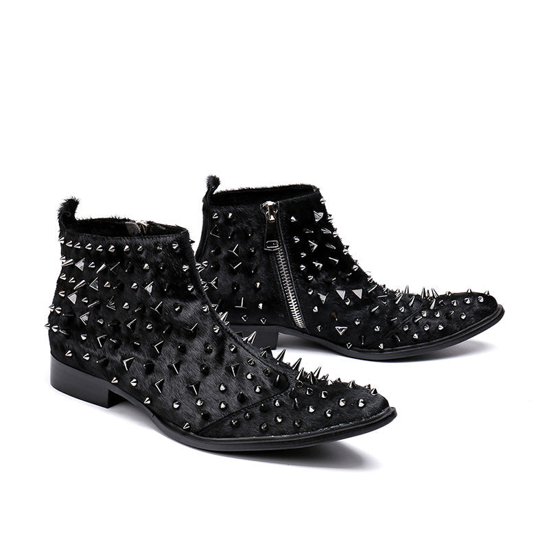 High-top Dr Martens Boots Men's European And American Style