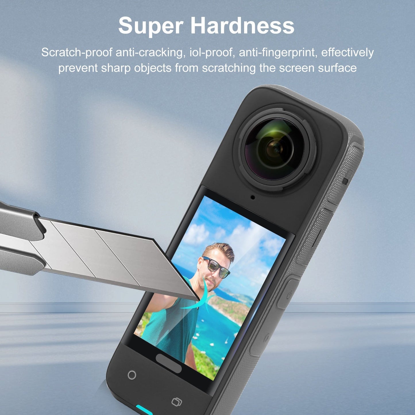 Insta360 X4 HD Tempered Film 360 Panoramic Sports Camera X4 Accessories