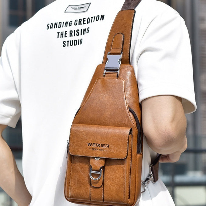 Fashionable Large-Capacity Crossbody Bag