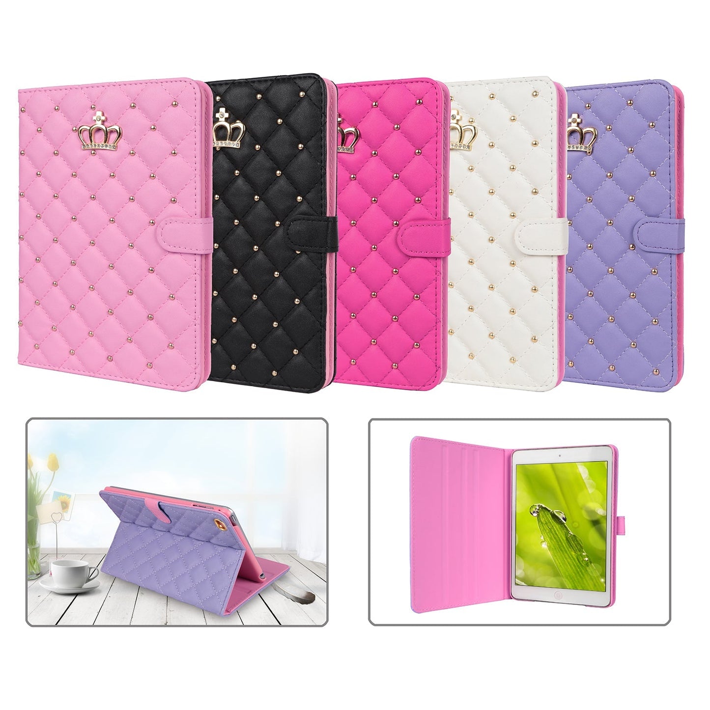 Full Cover Synthetic Leather Case For iPad mini 1/2/3