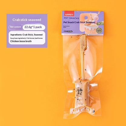 New Pet Treats Dried Meat Skewers Oden Sticks
