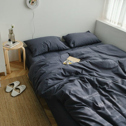 Earth Tone Bedding Set / Gray