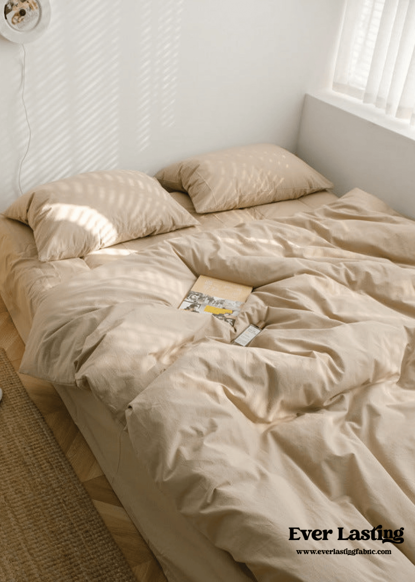 Earth Tone Bedding Set / Moss Green