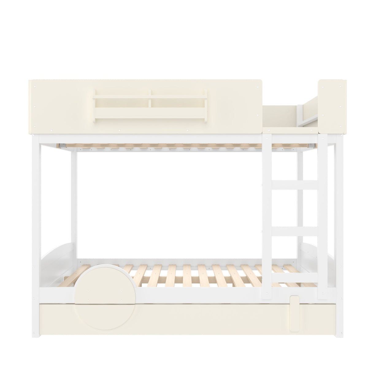 Queen Bunk Bed with Trundle