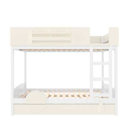 Queen Bunk Bed with Trundle