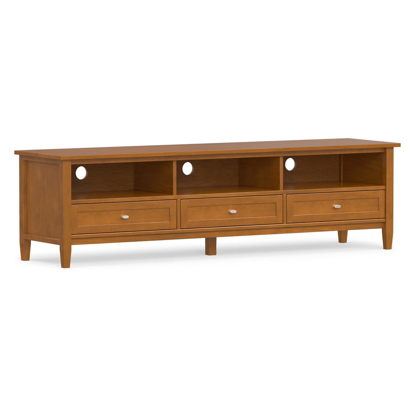 Warm Shaker - Handcrafted Low TV Media Stand