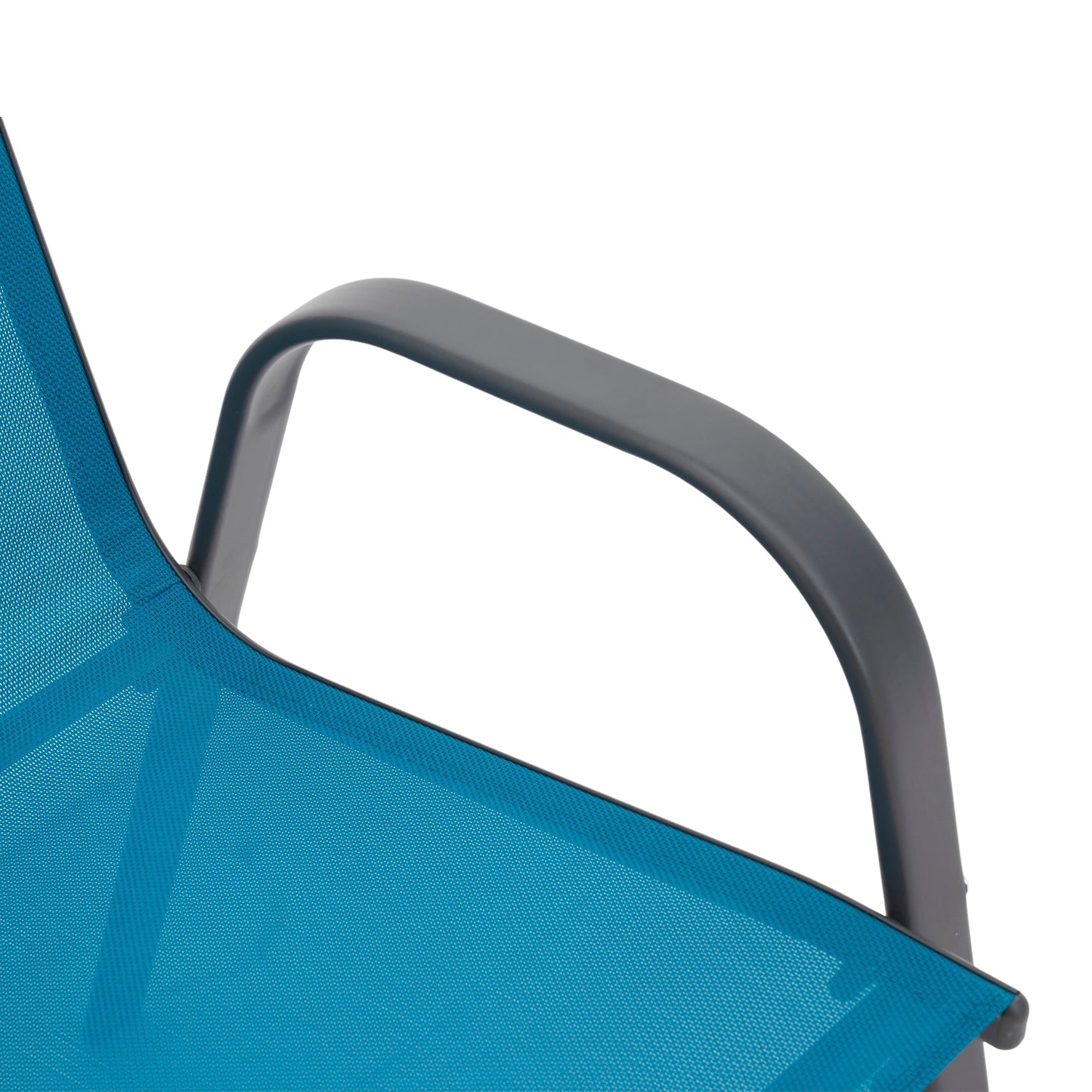 6-Piece Patio Chairs Set with High Backrest and Armrests