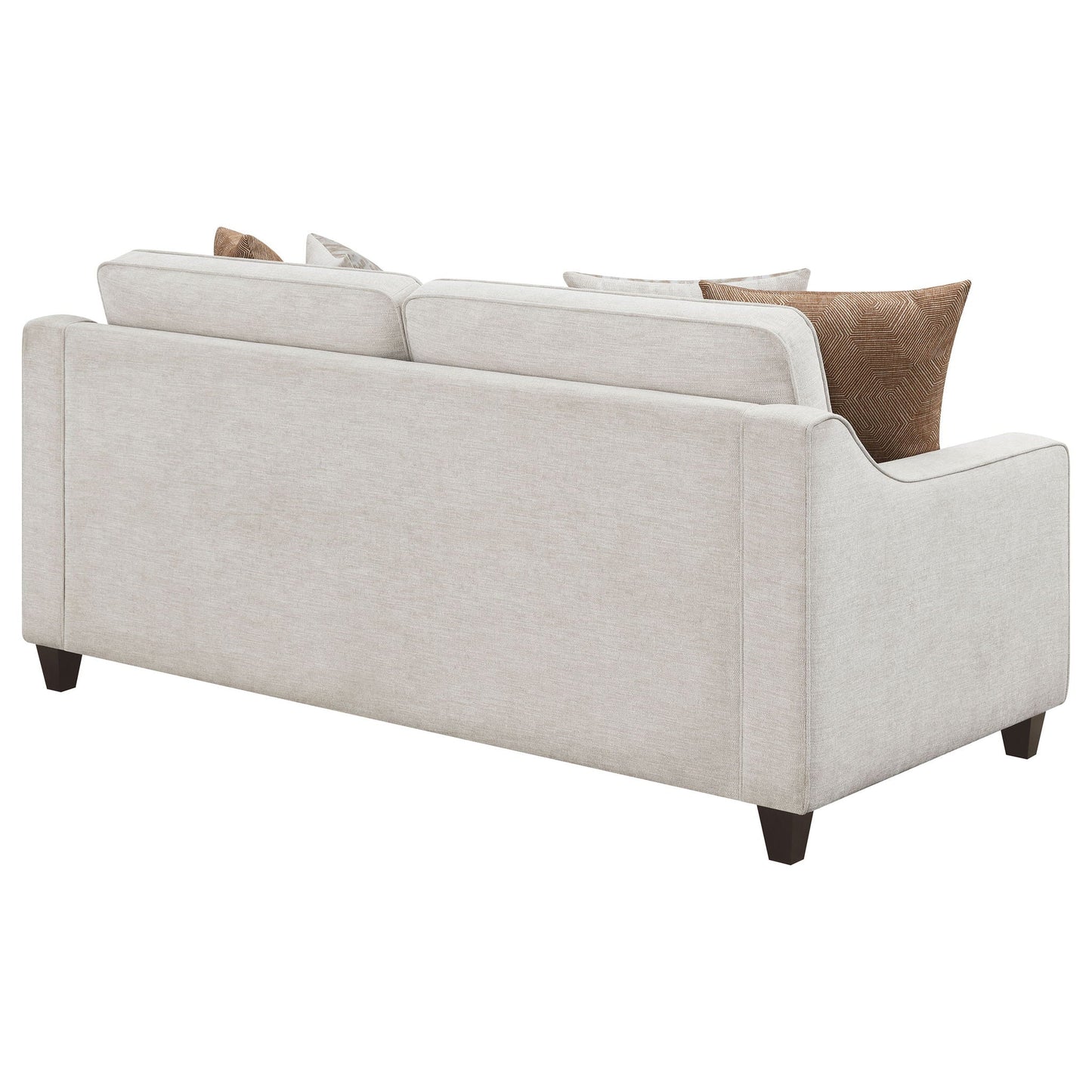 Mahaffey - Christine Upholstered Sloped Arm Sofa - Beige